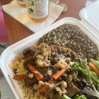 Yumm vegan Jamaican food   at I Stronga in North Miami