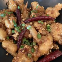 Kung Pou Cauliflower  at Beet and Basil in Ponderay