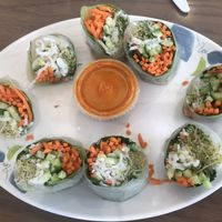 Tofu spring rolls at Health Nut in Sherman Oaks