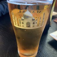 Taj Mahal beer at Tandoori Bites Indian Cuisine in Eureka