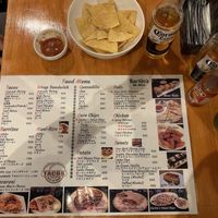 Menu  at Karlito's BB Mex in Tokushima