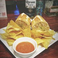 Vegan burritos at Karlito's BB Mex in Tokushima