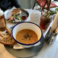 Ivy And Bros: soup of the day  at Ivy and Bros in Amsterdam