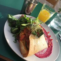 Quesadilla at Ivy and Bros in Amsterdam