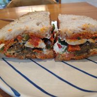 Roso on sourdough. Amazing 😋 at Kashew Cheese Deli in Ho Chi Minh City