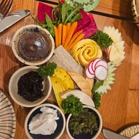 Cheese Board (small) also came with fresh baguettte at Kashew Cheese Deli in Ho Chi Minh City