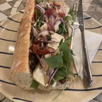 Onion chutney sandwich baguettees  at Kashew Cheese Deli in Ho Chi Minh City