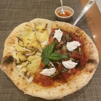 Half potato / Half aubergines and olives oil  at Kashew Cheese Deli in Ho Chi Minh City