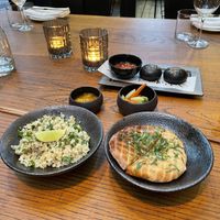 Vegan menu at Taiko  in Amsterdam