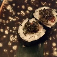 Vegan sushi - One of the incredible dishes in the 6 course vegan menu. at Taiko  in Amsterdam