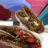   at Navarino Creperie in Thessaloniki