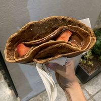   at Navarino Creperie in Thessaloniki