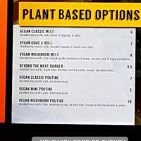 Menu at MELTwich in Sydney