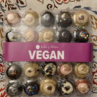 Vegan cupcakes  at Baked by Melissa in Garden City