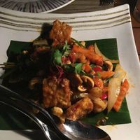 Super tasty tempeh at Dee Plee in Phuket