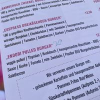 vegan burger at Café Esspress in Bamberg