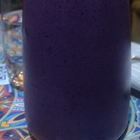 berry smoothie at Gaya Restaurant in Odessa