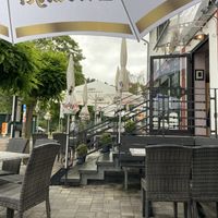 Outside seating  at Cafe zur Post in Simmerath