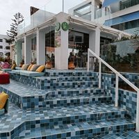 Building at Ve Cafe in Ibiza