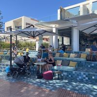 Buiten terras at Ve Cafe in Ibiza