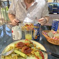 Vegan Assiette at La Fougassine in Saint-maximin-la-sainte-baume