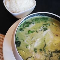 Curry verd amb Heüra at Thai Salou in Salou