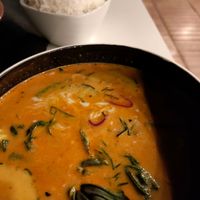 Red curry with Heura at Thai Salou in Salou