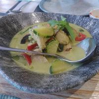 Green curry at Thai Salou in Salou