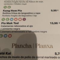  at Thai Salou in Salou