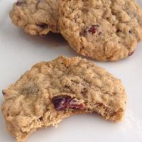Vegan oatmeal cookie with cranberries at Ramona Susan's Bake Shop in Philadelphia
