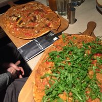 Vegan Flammkuchen  at Zeit & Raum in Nuremberg