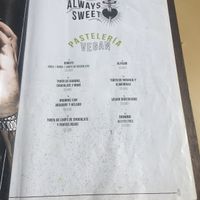 Pastries at Café León in Bogota