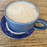 Chai latte with oat milk   at Cafe Tioram in Acharacle