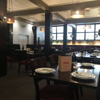 Back of restaurant at Status in Auckland