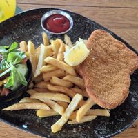 ✨️Super tender Schnitzel✨️ at ALEX in Hamburg