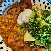 Thali  at 1Two1 Vegan Café in Springwood