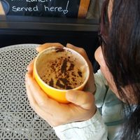 Which one is Hot choc at 1Two1 Vegan Café in Springwood