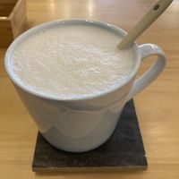 Almond tea with oat milk (杏仁茶) at LN Fortunate Coffee 幸福咖啡 - Dongshan in Taichung