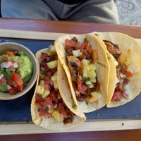 Tacos at Blu Bar in Barcelona