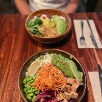 Poké Bowl  at Blu Bar in Barcelona