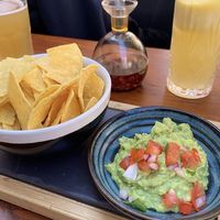 Guacamole  at Blu Bar in Barcelona