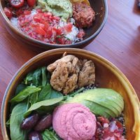 Bowls at Blu Bar in Barcelona