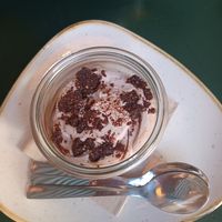 Tiramisú at Blu Bar in Barcelona