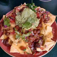Nachos at Blu Bar in Barcelona