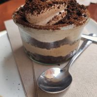 Tiramisú at Blu Bar in Barcelona