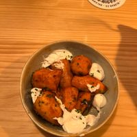 potato tapes  at Blu Bar in Barcelona