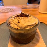 tiramisu. i’m satisfied. finally.   at Blu Bar in Barcelona