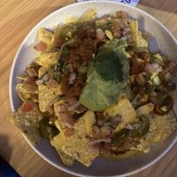 Nachos  at Blu Bar in Barcelona