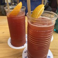 watermelon sangria   at Blu Bar in Barcelona