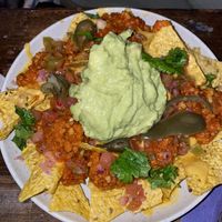 Nachos  at Blu Bar in Barcelona